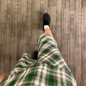 Japanese brand Green Gingham set